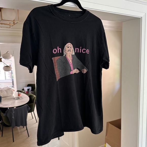 Men's - I Think You Should Leave Grapic T-Shirt - Oh Nice! - Size L - Picture 3 of 8